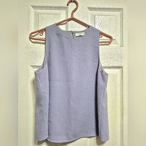 NWOT Babaton by Aritzia silver/lavender fully lined tank top.Size Med. Gorgeous!